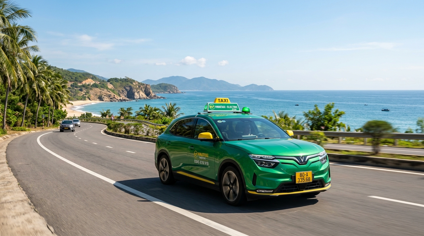 Hình nền Taxi Điện Hàm Tân
